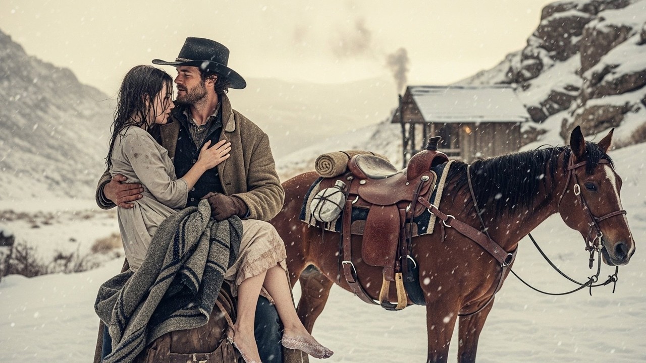 She Was Forced to Walk Through Snow Barefoot, A Cowboy Carried Her the Rest of the Way