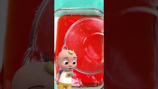 Make Color Jiggly Jello! #shorts #cocomelon #nurseryrhymes #kidssongs