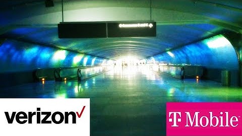 T-Mobile vs Verizon | DTW Airport, MI | Cellular Network Speed Testing @ terminal Delta airlines