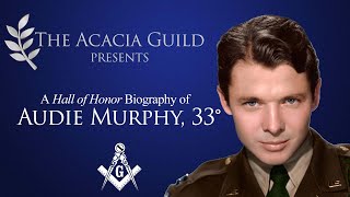 Scottish Rite Hall of Honor: Audie Murphy, 33°
