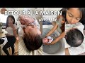 Retour  la maison aprs accouchement i vlog