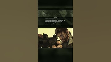 Why did Snake give Ocelot Advice?  | Metal Gear Solid 3 SNAKE EATER
