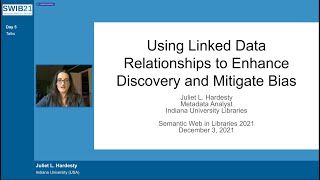 Using Linked Data relationships to enhance discovery and mitigate bias