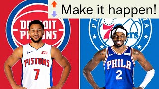 Ben Simmons Might Be TRADED To The Pistons!
