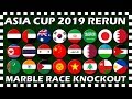 AFC Asian Cup 2019 Marble Race Knockout Rerun - Algodoo