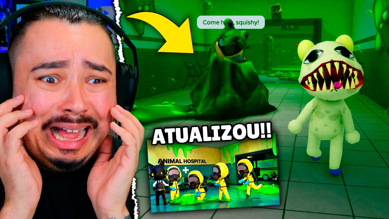 ☣️ O MAPA ESTA CHEIO DE SLIME!! | ANIMAL HOSPITAL - ROBLOX