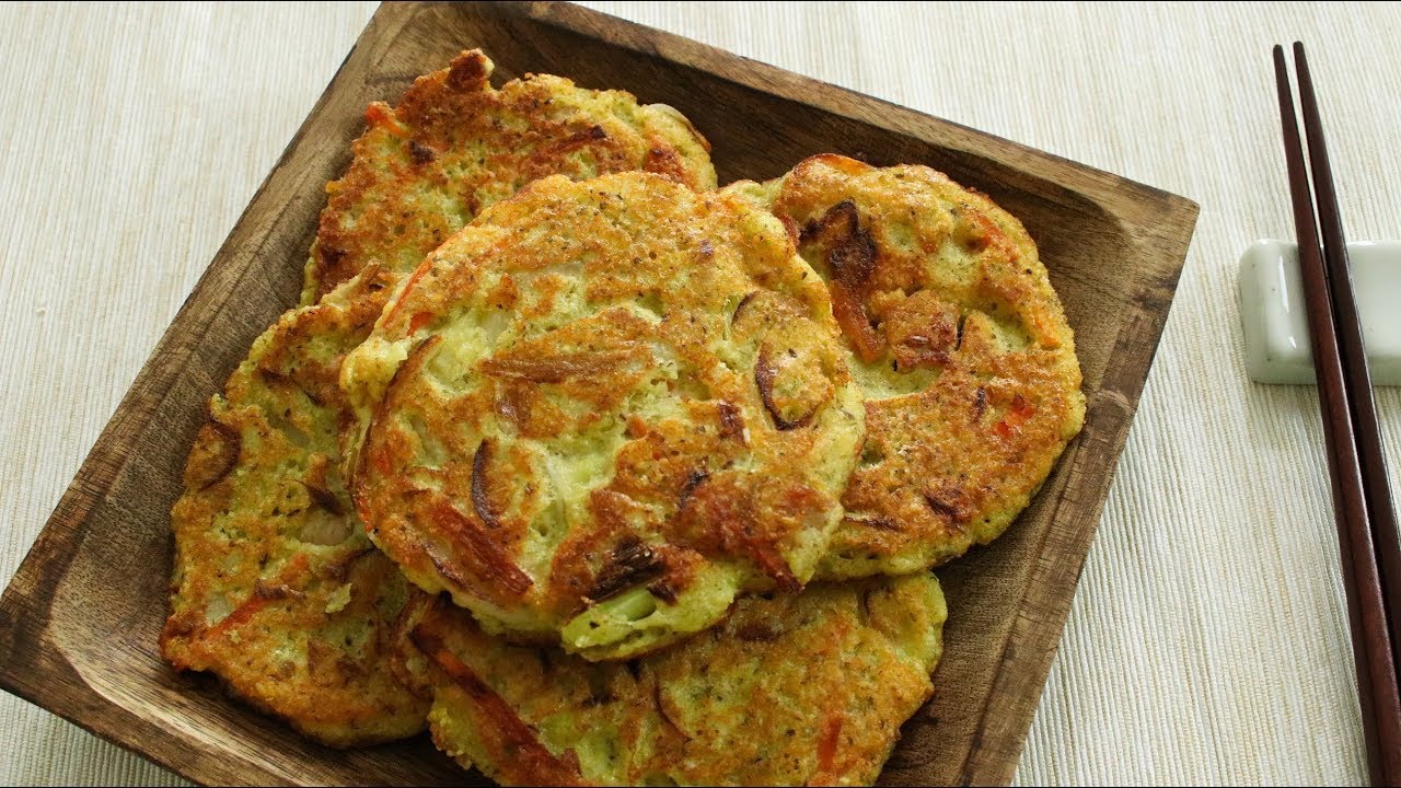녹두전 만들기 # 냉장고 비우기 요리 Mung bean Jeon - 한식집