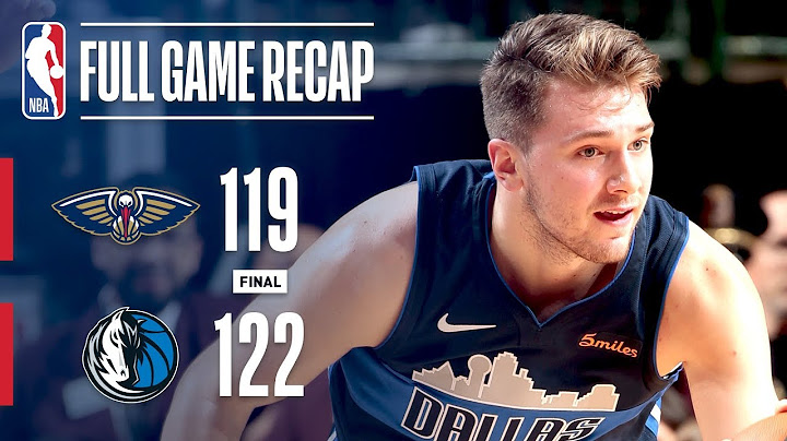 FULL GAME RECAP: PELICANS VS MAVERICKS | LUKA DONCIC & ANTHONY DAVIS BATTLE IN DALLAS
