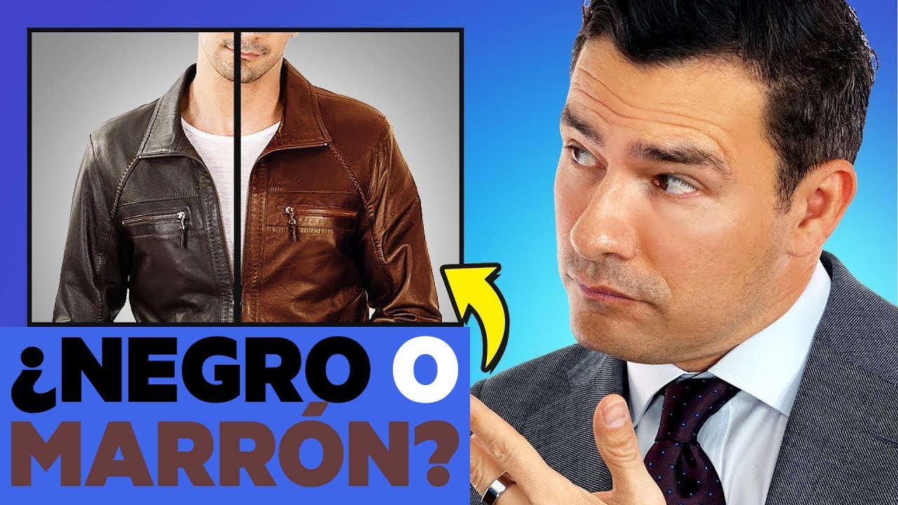 ¿Qué Es Más Atractivo? Chaquetas de Cuero Negras vs Marrones // AskAntonio