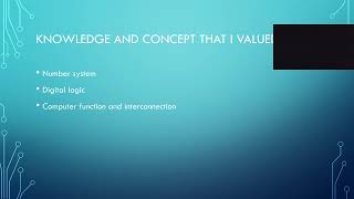 TMF1214 Course Reflection