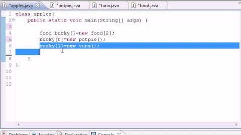 Part 55: Java Programming Tutorial - Intoduction to Polymorphism .
