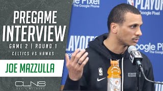 Joe Mazzulla Gets FEISTY with Reporter Before Celtics vs Hawks Game 2