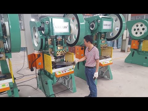 Automatic Power Press Machine | Punching Machine with the Die Shearing Circle from