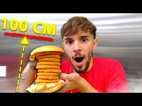 AM FACUT CEL MAI MARE BURGER XREMUS DIN LUME!