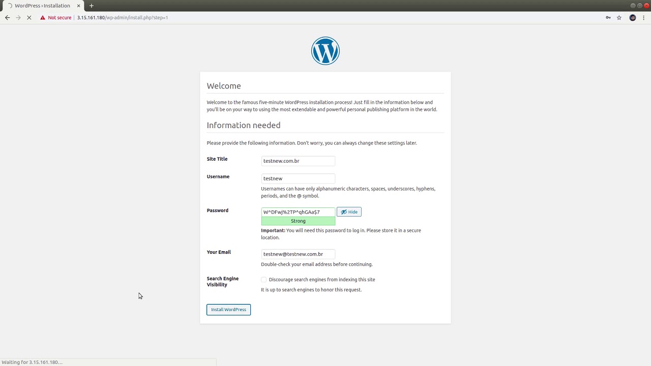 Subindo um Wordpress com Docker Compose em minutos. - YouTube