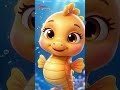 Canción del Pequeño Caballito de Mar - Little Seahorse Song| Rhymes for Kids | Galatta Kids | Shorts