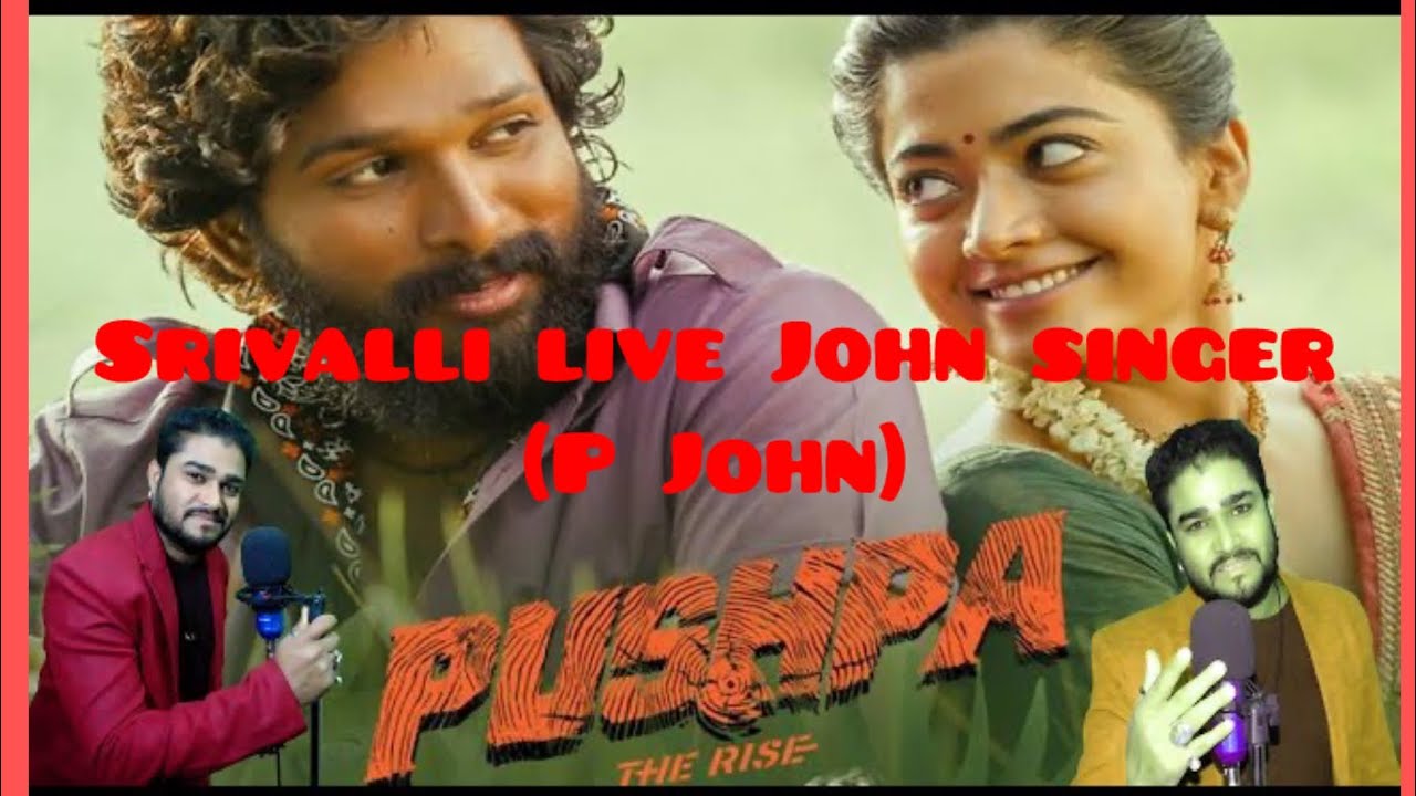 Srivali Srivalli live In surat - John singer (P John )#srivalli #srivallisong # ...