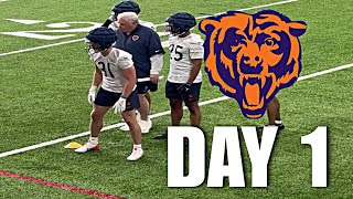 Chicago Bears FULL Rookie Minicamp DAY 1 HIGHLIGHTS: First Look at Rookies + MORE!