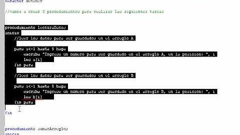 CF 2 - 14 Uso variables tipo Arreglo