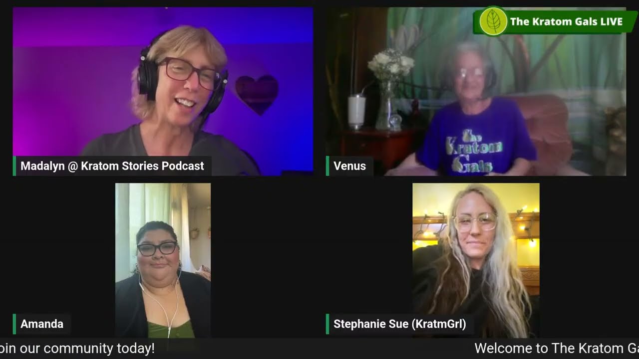 The Kratom Gals Livestream: Join Us for Facts, Fun, Community, & Advocacy