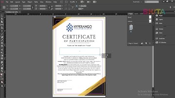 How to use InDesign Data Merge to merge Certificate Names in a minute.