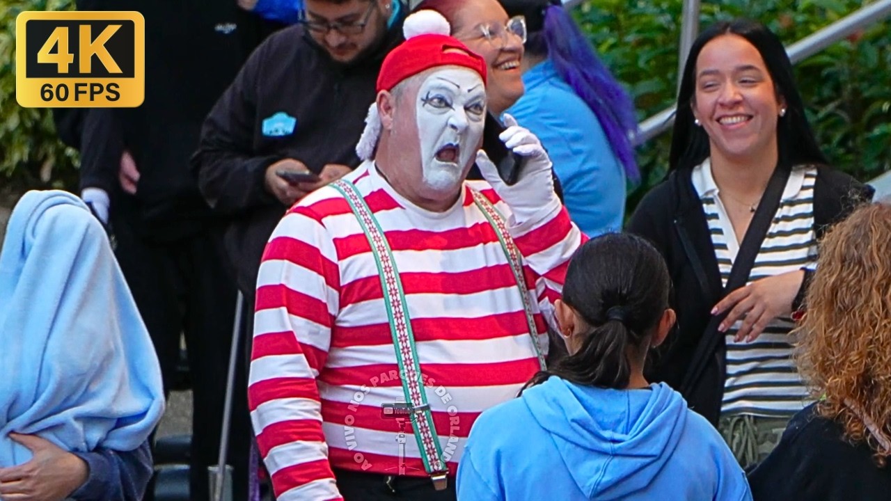 Tom o mímico mais famoso e engraçado do mundo! 😎😂🤣 #tomthemime #seaworldmime