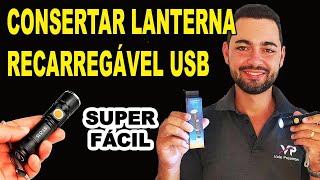 How to Repair a USB Rechargeable LED Flashlight screenshot 2