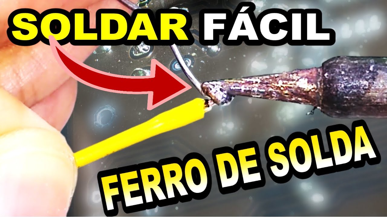 COMO SOLDAR FÁCIL - Estanho não derrete - QUAL SOLUÇÃO?