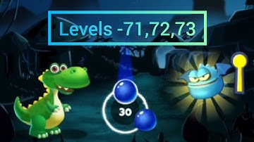 BUBBLE SHOOTER, mobile Game, Gameplay Top Levels, Updated Version, P 71,72,73