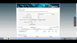 In this tutorial you will learn how to create and manage email ids
using cpanel.