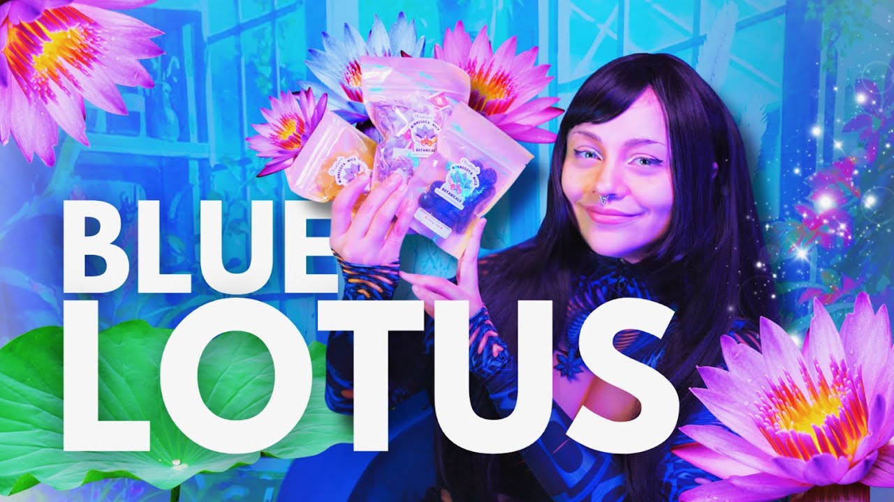 I Tried "Nature's AMBIEN" | BLUE LOTUS Tea & Gummy Review (Legal Plant)