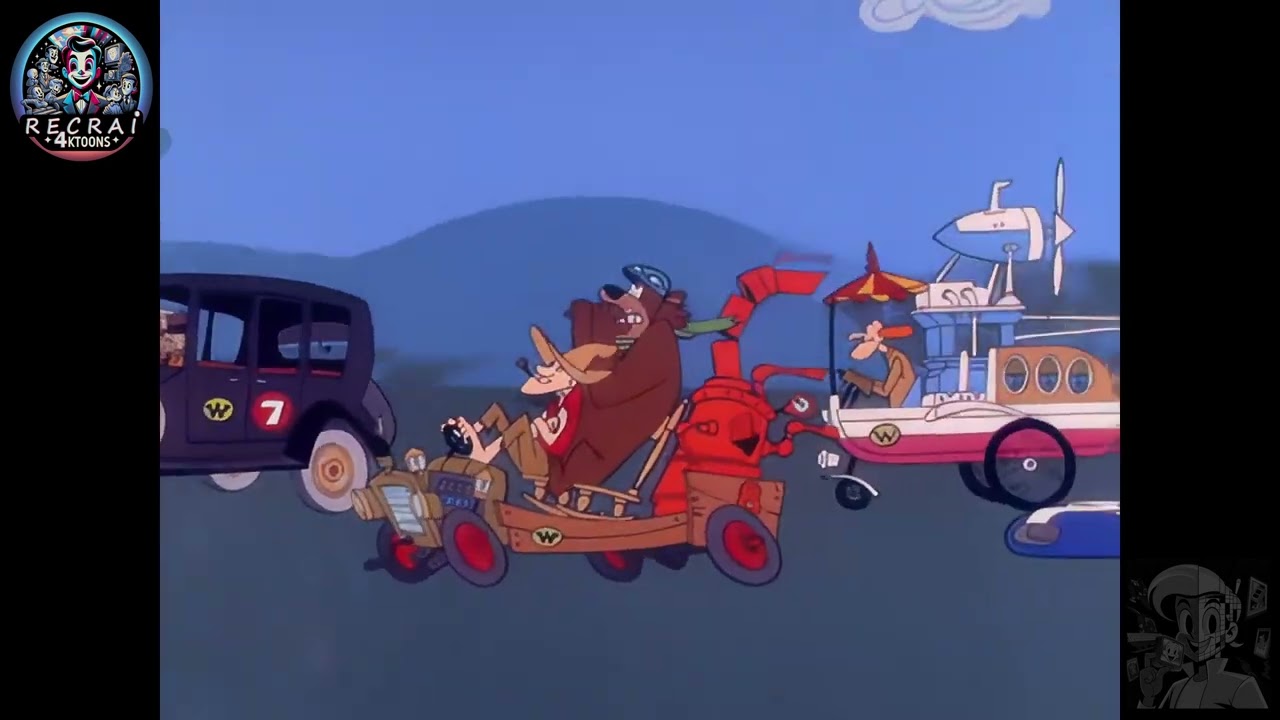 🚗 Les Fous du Volant - Satanas Exagère - ép30 - Part1/6 - VF - Course folle en 4K par RecrAI4KToons