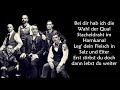 Rammstein - Ich tu die weh LYRICS ||Ohnonie (HQ)