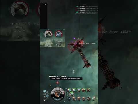 Scythe FI vs Caracal, Atron, and Scythe FI #eveonline #pvp #gaming #gameplay