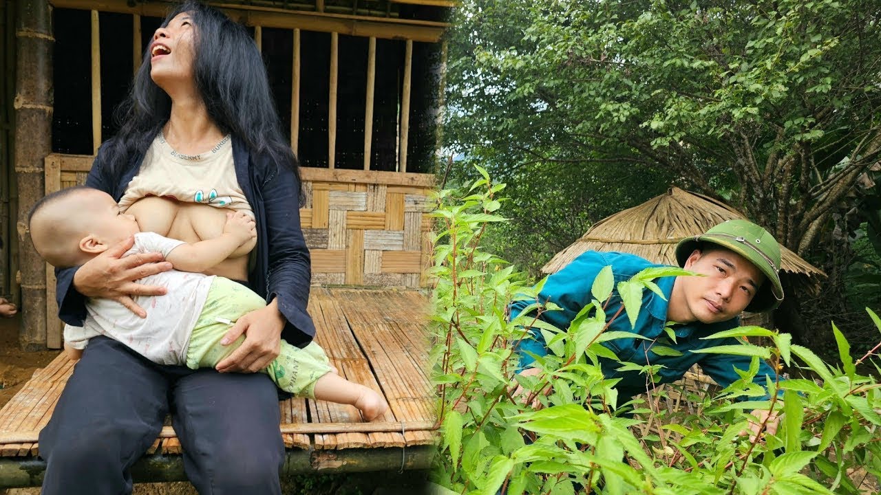 Single Mother Growing Bananas and Selling Beans | Kind People Bring Gifts to a Mother and Daughter