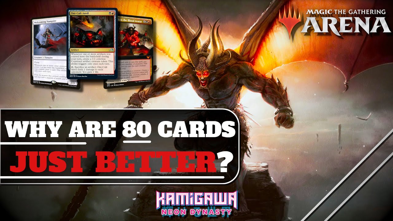 《STANDARD》Anvil Mardu 80 Cards Deck 2022 [MTG Arena] Kamigawa Neon Ranked GamePlay + Deck Guid