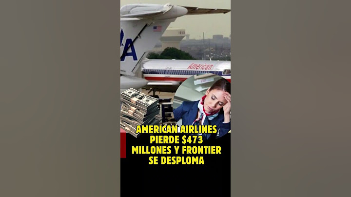 American Airlines loses $473 million and collapses