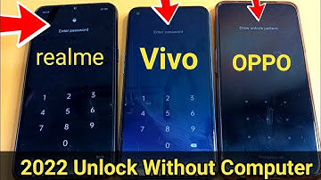 All OPPO Realme Pattern Lock Remove trick without Computer & Data lost in just 3 minutes