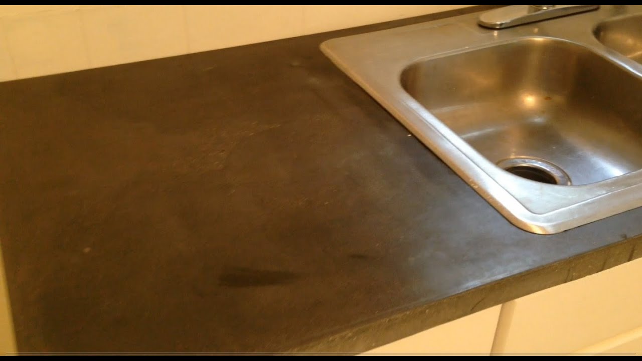 How To Make A Concrete Counter Top Youtube