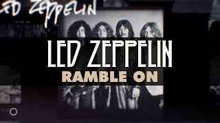 Led Zeppelin - Ramble On (Guitar Backing Track)