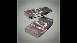 gusseted flat bottom bags,block bottom pouch packaging