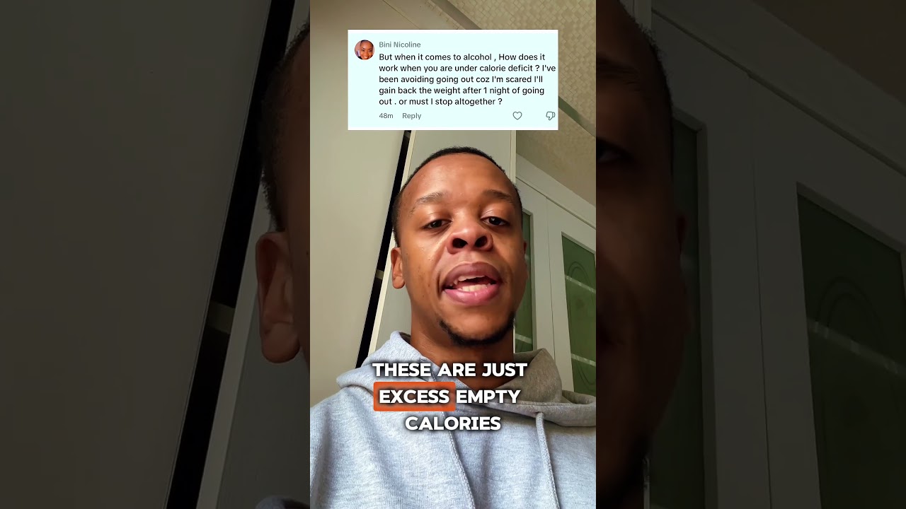 ALCOHOL & CALORIE DEFICIT 