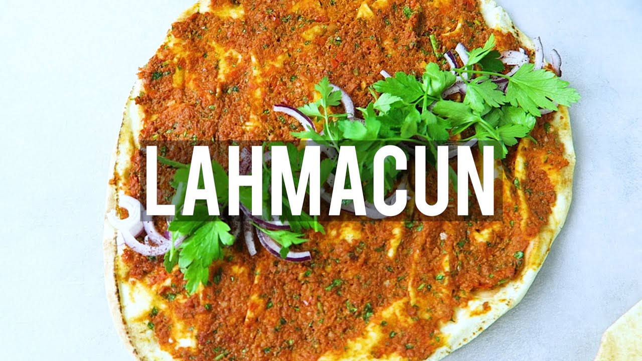 Lahmacun | Turkish Pizza | Easy Vegan Recipe - YouTube