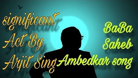 Arijit Singh: Baba Shaheb Ambedkar |Arijit Singh Hindi Song 2025 | AmbedkarSong 2025