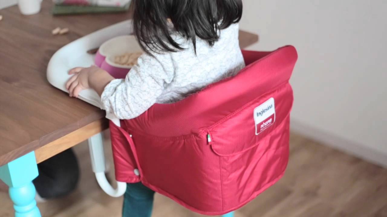 【新品 未開封】Inglesina テーブルチェア Fast レッド 赤 Inglesina fast テーブルチェア 未開封ダイニングトレイ付き