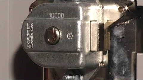 Locker Lock Training Video 1670