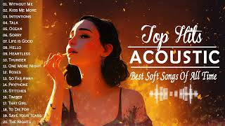 Falling In Love 💖 Best English Acoustic Love Songs 2022 - Ballad Guitar Cover of Popular Songs Ever Acoustic Sound