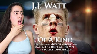 EUROPEAN REACTS TO J.J. Watt - One Of A Kind
