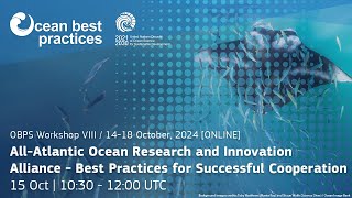 All-Atlantic Ocean Research and Innovation Alliance - Best Practices for Successful Cooperation