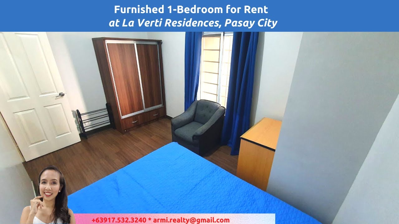 [Rented] DMCI 1Bedroom (S718) Condo for Rent in La Verti, Taft Avenue